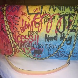 Large Graffiti Purse